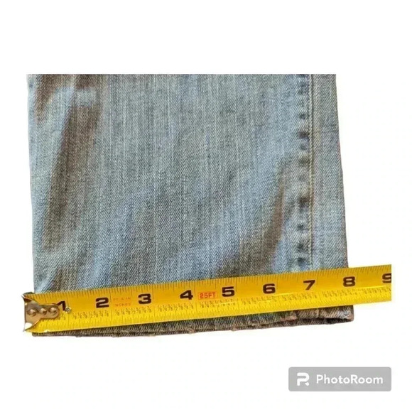 LRL Lauren Jeans Co. Women's Light Wash Cropped Boyfriend Fit Jeans, Size 16W - Picture 11 of 11